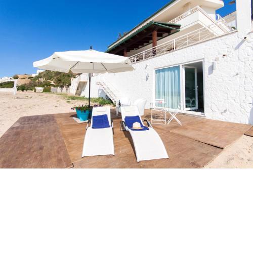 One bedroom appartement at Trappeto 10 m away from the beach with sea view furnished terrace and wifi