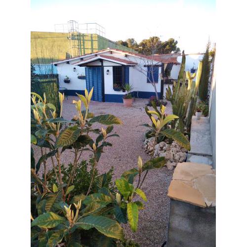 One bedroom house with shared pool and enclosed garden at Bellvei 6 km away from the beach