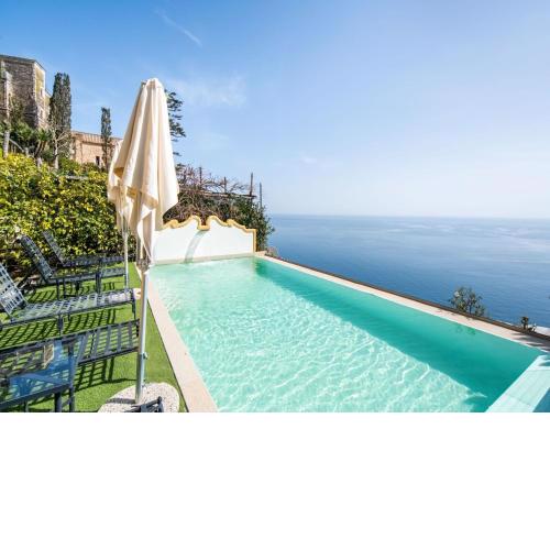 Opulent Villa in Positano with Modern Interiors Sea Views Pool