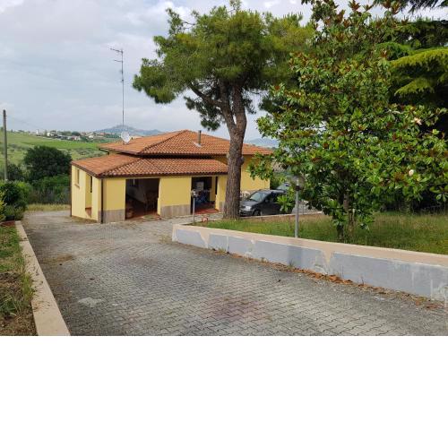 Orange house