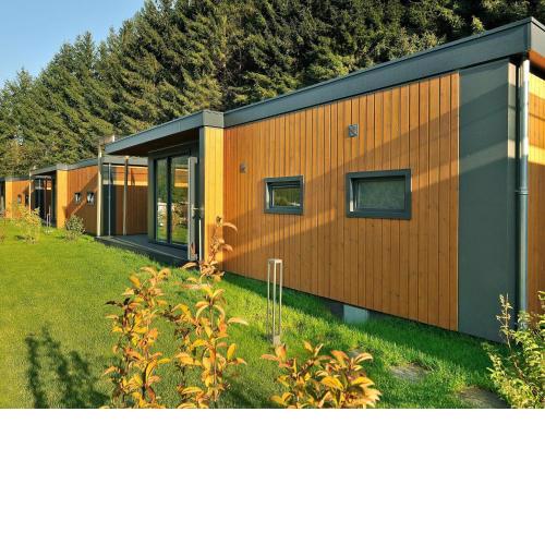 Panorama Chalet in the Seeblick campsite in Kramsach