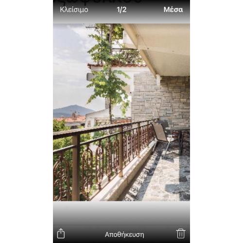 Panorama village view