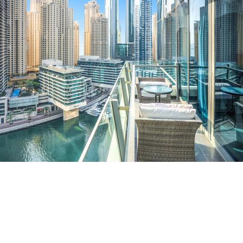 Panoramic Breathtaking Views 1BR #Dubai Marina Steps From JBR - Silverene Towers