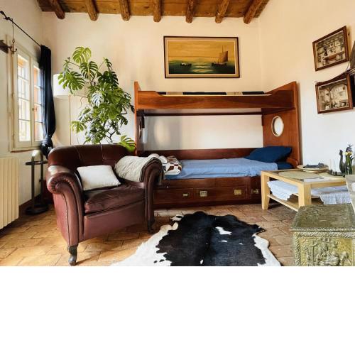 Panoramic loft for hiking trails, Botticino marble & valley views