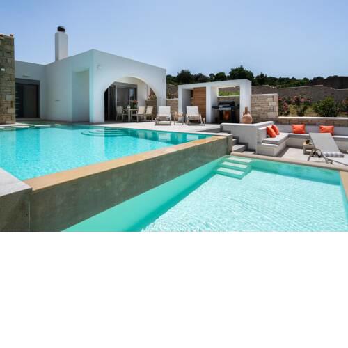 Panoramic Villa with Private Pool & all the amenities you need, near Rethymno city center