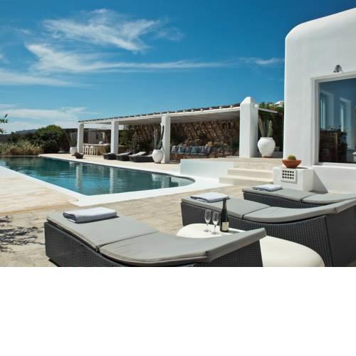 Panormos Villa Sleeps 16 Pool Air Con WiFi