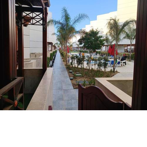 paradise porto said garden challet for families