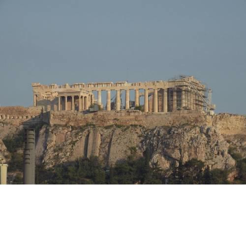 Parthenon view, Psiri area