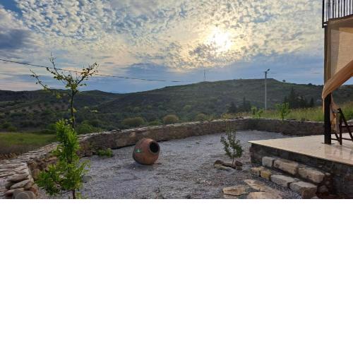 Peaceful Stone House with Nature View in Karaburun
