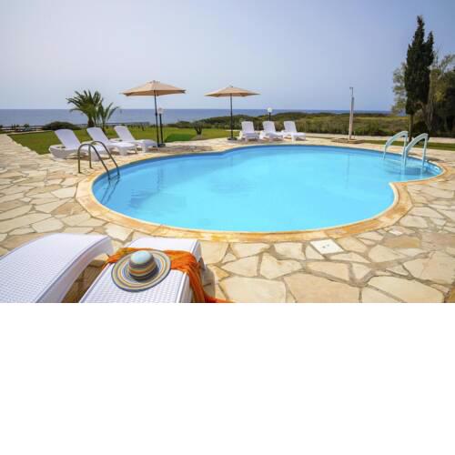 Pegeia Villa Sleeps 8 with Pool Air Con and WiFi