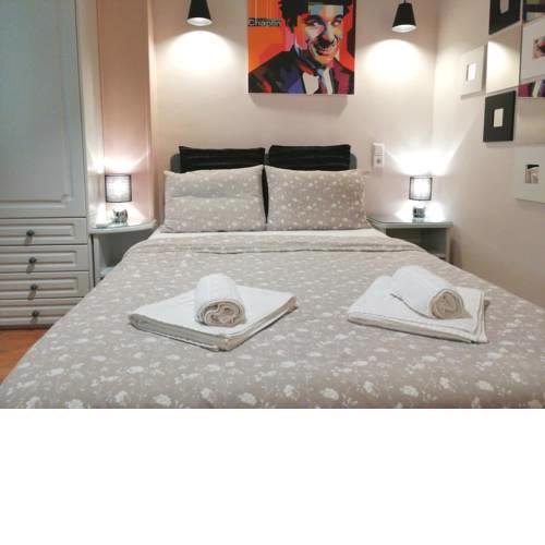 Penthouse apt in Athens center next to metro station