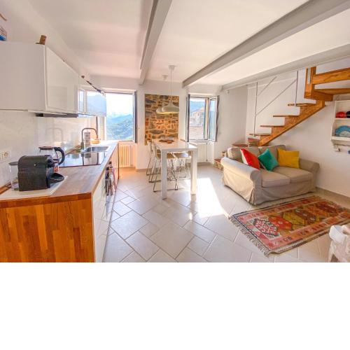 Penthouse with Views of the Alps, Perinaldo.