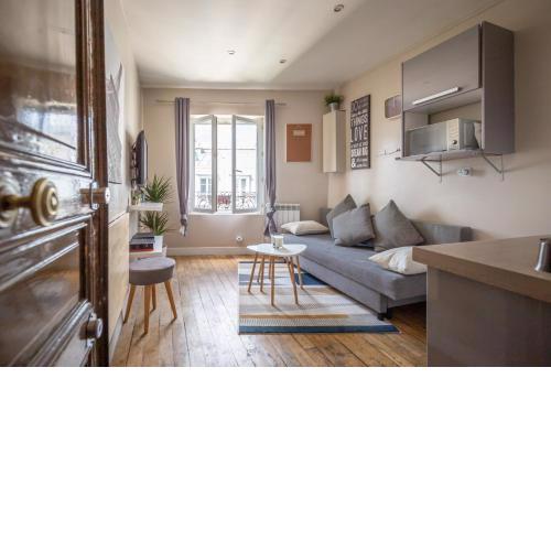 Petit havre de paix de 27m2 à Montmartre