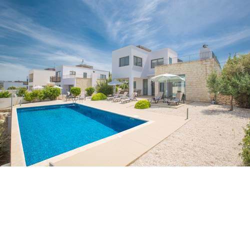 Picture Relaxing Beside Your Private Pool in Latchi Reading Your Favourite Book, Latchi Villa 1265
