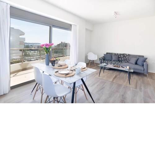 Poseidon View Apt B2- 10 mins from the beach (VOU301)