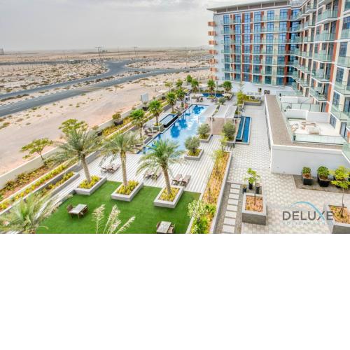 Posh Studio at Celestia A Dubai South by Deluxe Holiday Homes