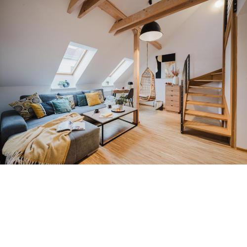 Prague Days - Attic Loft - Work Space - Private Parking
