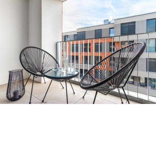 Prague Days - Premium Apartments - Balcony