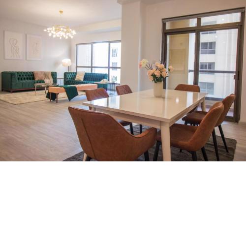 Premium 3BR! Partial Sea-View - Amwaj