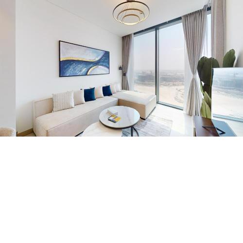Primestay - Sobha Waves 1BR, Maids Room, Al Meydan