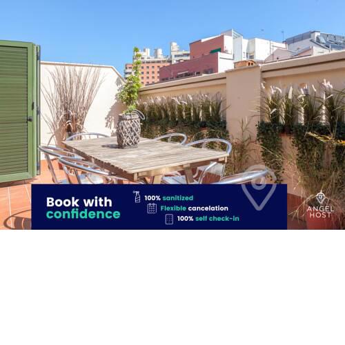 Private Rooftop Penthouse at the Heart of Barcelona