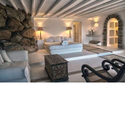 Private Suite in one of the most exclusive Villas in Mykonos! Includes a Jacuzzi &35 sqm of Space