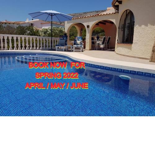 Private Villa with pool amazing view of la Cumbre
