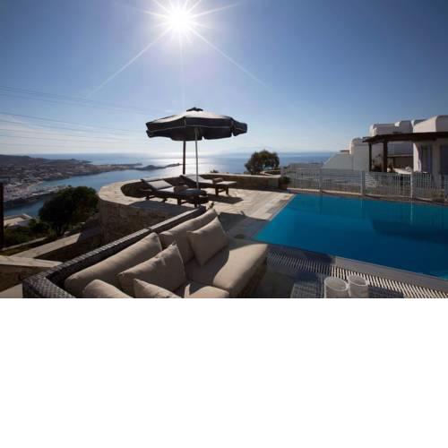 Psarrou villa for 10 guests, stunning sea views