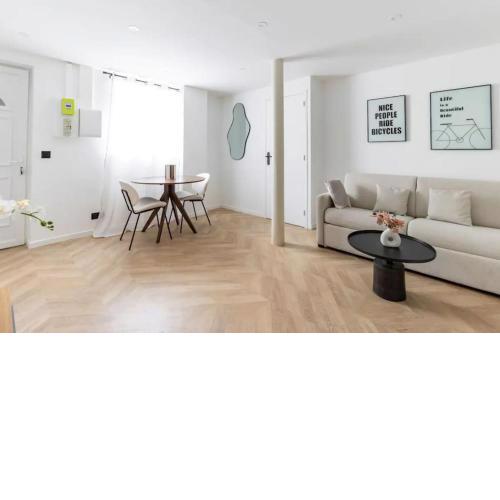 pte de la Chapelle : Magnifique appartement 1BR/4P