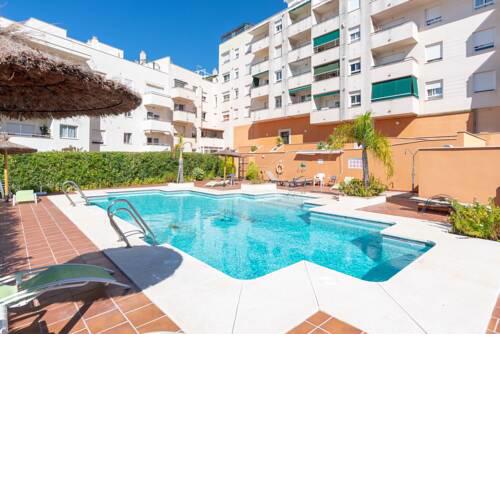 Puerta del Mar, apartamento con piscina