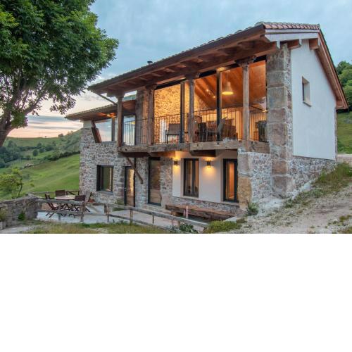 Pulieru - Casa vacacional ideal para escapadas de primavera con vistas de los Picos de Europa