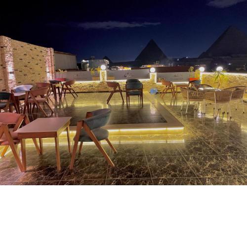 Pyramids Roof solar boat