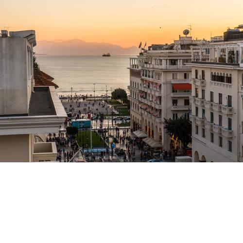 QR #Icarus - 200 sqm Aristotelous Penthouse with City View and Home Gym