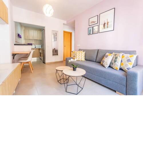 Quiet One-Bedroom Apartment in Malaga City Center