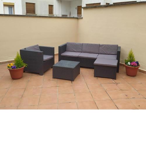 Ramiro I, 3 hab, terraza, WIFI y garaje