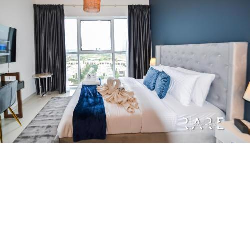 Rare Holiday Homes Ofering - Studio in Carson Tower B Golf Course View - Damac Hills R910