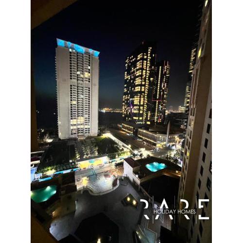 Rare Holiday Homes offer 2 Bedroom Apartment with Laundry & Store room - Beachfront & Amazing View in Bahar JBR R1105