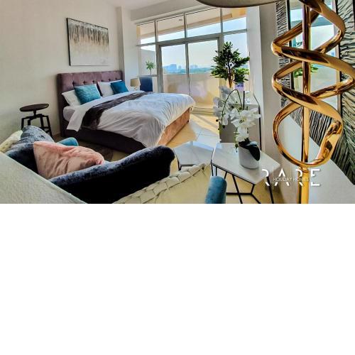 Rare Holiday Homes Stunning Golf Course Views in Royal Residence 1- R302 Dubai Sports City