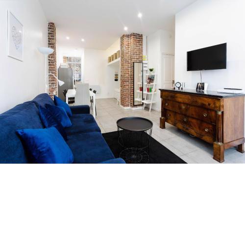Rare! private garden in Paris, close to Sacre Coeur Basilica!