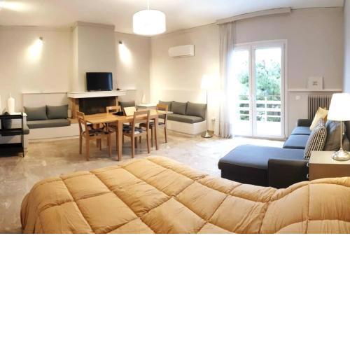 Renovated Private Studio - Metro Holargos 5' Walk