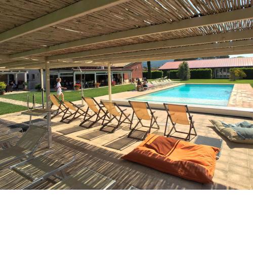 Resort with pool, wellness area and air conditioning