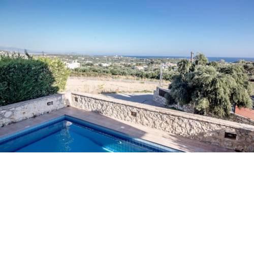 Rethymno Villa Sleeps 4 Pool Air Con WiFi