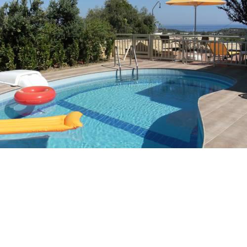 Rethymno Villa Sleeps 6 Pool Air Con WiFi