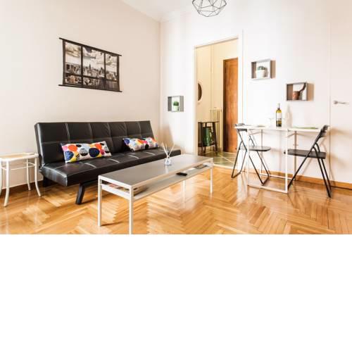 Retro flat next to metro station