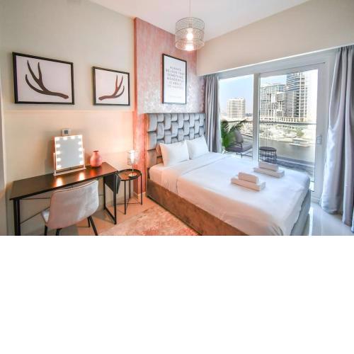 Reva tower- 2BR Dubai mall walking & canal facing