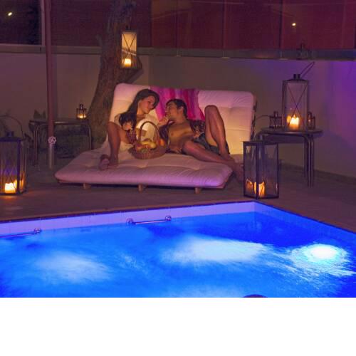 Rhodes Imperial Suite, chilling in Private Pool