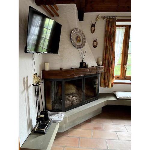 Romantische Oase mit Kamin
