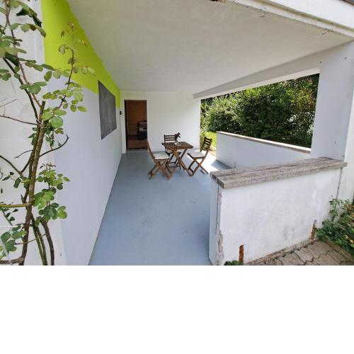 Romantischer studio mit grosser Terrasse