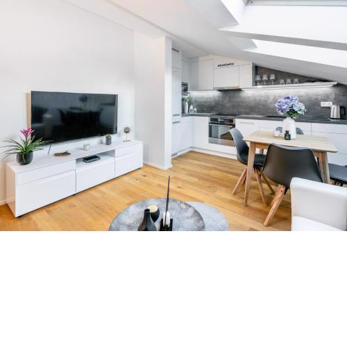 Roof Apartment in Smíchov by Prague Days