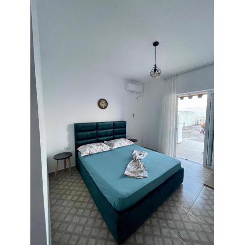 room with grand veranda